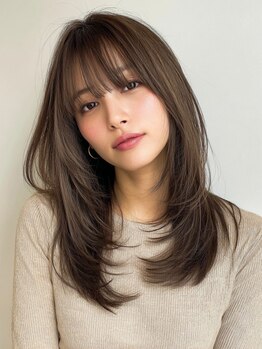 パーリオ けいさつ前店(PALIO)の写真/「似合うをデザインする。」キマる可愛い顔周りは、お顔のパーツや印象から1ミリにこだわってカット*