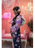 サイド編み下ろし