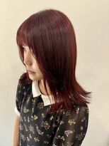 ピース ヘアーワーク(PEACE HAIR WORK) レッドブラウン