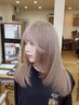 ブリーチ+カラー+カット+ACトリートメント 17000