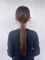 エヌ 銀座新橋(N)&nbsp;タイトポニー/結婚式/ヘアセット/銀座/新橋/有楽町/東京