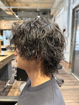 ブチメンズヘア(Buchi MEN'S HAIR) 波巻きツイストスパイラルMIX