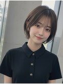 ショートボブ髪型20代30代40代50代前髪あり前髪なし面長丸顔越谷