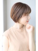 色気漂う大人ショート。どこから見ても美しく。
