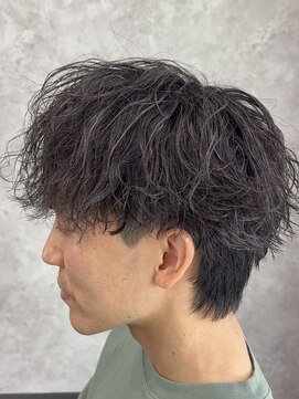 シャインセカンド 大宮(SHINE Second) シャドウパーマ マッシュ
