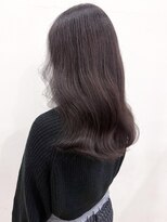 ロックス バイ マグ 松本(rocks BY MAG) 大人可愛い透明感カラーダークグレージュブリーチなしカラー艶髪