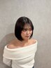 【ちひろ指名ぱつっとボブ】カラー診断付き◎カット、カラー、ケアシャンプー