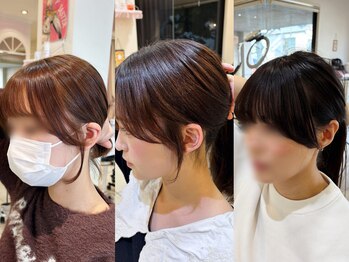 アッシュ 西荻窪店(Ash)の写真/西荻窪で柔らかい顔周りのカットを。１人１人にに合わせるカットで自分らしい美しさを叶えませんか☆