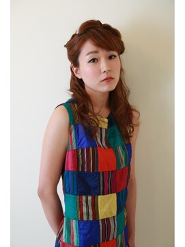 ニジチャウ(Nijichaw) ふわ編みゆるアレンジ