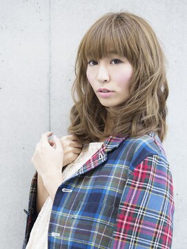 アース 横浜店(HAIR&MAKE EARTH) カジュアルセミロング【EARTH横浜店】