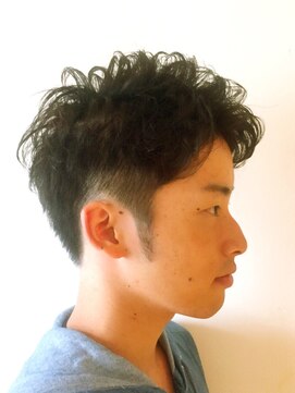 アイルビーヘア(I'll b hair) 【下北沢＊I'll b hair＊】MEN`S HIARツーブロックウエーブ