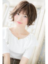 モッズ ヘア 福岡姪浜店(mod's hair)&nbsp;*mod's姪浜*…アシンメトリーな小顔ショートボブb