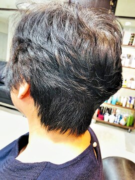 キャン 温品店(CAN) 【CAN】ミセスにオススメ♪ボリュームUPショートパーマヘア