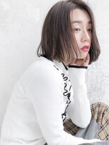 ルティア 池袋(Lutia) アッシュグレージュ ボブ