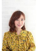 美粧ほそやお花茶屋☆ミディゆるふわ☆ガーリー☆簡単アレンジ