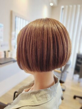 ロッコ 深谷店(ROCCO) #オレンジベージュ#N.カラー#カットスタイル#ミニボブ