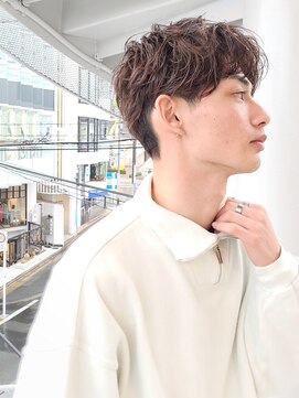 グロウミドル(GROW middle) 韓国マッシュランダムパーマ【middle】野村恵子