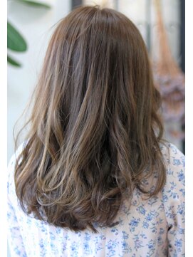 ブーケ(bouquet) ミルクティーベージュロング