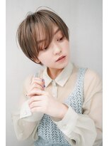 ギークス(GEEKS)&nbsp;【GEEKS渋谷】くすみカラー/ショート/20代30代/ニュアンス/小顔