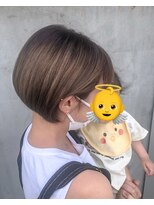 ナゴンスタイル(NAGON STYLE)&nbsp;ハニーシルバー×ミニボブ