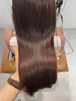 テラスヘア 新潟駅南(TERRACE hair) この夏人気オレンジ！艶髪デザインカラー！