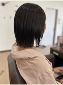 切りっぱなしボブ