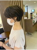 さりげなハイライトショート style by 田爪 【洋光台美容室】