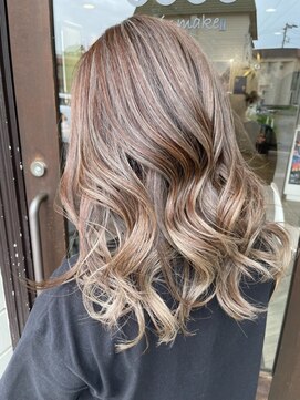 ヘア メイク ココ(hair make coco) ハイライト★ケアブリ★モノトーン