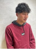 マッシュスタイル×スパイラルパーマ