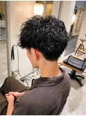 【上原啓介】マッシュ×波巻きスパイラル