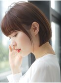 前髪あり大人ボブ20代30代40代【AIN.表参道】川原大地