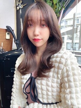 リコバイアフロート(riko by afloat) ピンクラベンダー/韓国ヘアー/サイドバング/髪質改善/くびれヘア