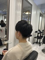 ＠shino_ne197/ツーブロックマッシュ/束感ショート/パーマ