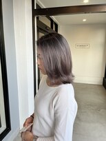 ナンバー(number+)&nbsp;20代30代大人可愛い透明感バレイヤージュケアブリーチ小顔