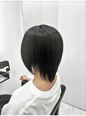 髪質改善/クールな印象に☆ストレートショートウルフ