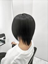 シャルメ 亀有(CHARMER) 髪質改善/クールな印象に☆ストレートショートウルフ