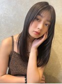 顔周りレイヤーカット