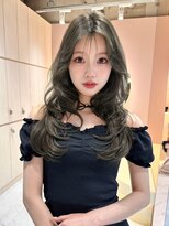 グロー オオミヤ アネックス 大宮(GLROW OMIYA ANNEX)&nbsp;似合わせカット×韓国顔周りブリーチなし髪質改善[大宮]