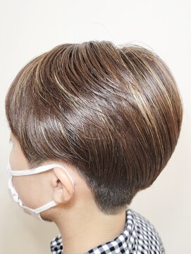 松本平太郎美容室 吉祥寺パートファイブ(PART5) ツーブロックマッシュ×イノア×ハイライト/30代40代50代60代