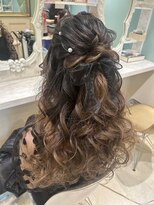 セットサロン マオ(MAO)&nbsp;ハーフアップ