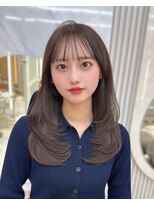 アフロートリノ(AFLOAT Leino)&nbsp;似合わせ顔まわりカット　小顔顔まわり　レイヤーカット顔まわり