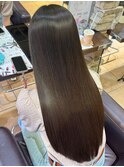 髪質改善ストレート