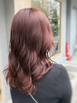 バイエイト(X8) ◎ピンクラベンダー/顔まわりレイヤー