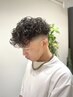 メンズパーマ＋メンズカット　￥7700～