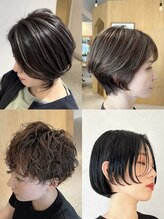 コラボエンリッチ(COLLABOENRICH) 大人女性に似合う上品ショート×ハイライト集