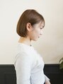 ログ 高松木太店(Log)&nbsp;横顔美人な大人ボブ［ショート/ボブ/高松］