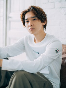 サニーデイ 横浜戸部店(SUNNY DAY) センターパート×ナチュラルパーマ