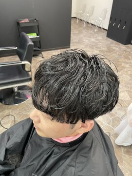 ヘアースマイルクー(HAIR SMILE COEUR) 【COEUR/TOMOYA】くせ毛風メンズパーマ☆