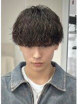 オーシャントーキョー 仙台(OCEAN TOKYO)&nbsp;波巻きスパイラルショートマッシュシャドウパーマ