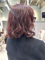 フィルムス 田町芝浦(FILMS) ボブパーマ/暖色/オリーブグレー/小顔/ココアベージュ/田町